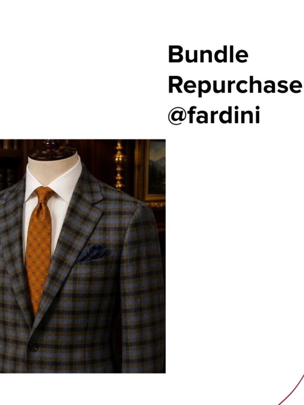 BUNDLE Repurchase for @	fardini for Order# 6a12f1243ff7ee5b7b39d454